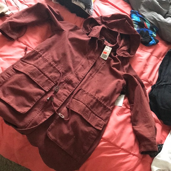 winter jacket with hood - Picture 1 of 2